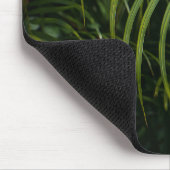 Dunkelgrüne Blätter, einfache Natur Mousepad (Ecke)