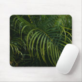Dunkelgrüne Blätter, einfache Natur Mousepad (Mit Mouse)