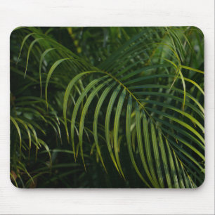 Dunkelgrüne Blätter, einfache Natur Mousepad