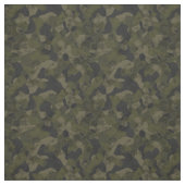 Dunkelgrüne Camouflage-Abstraktion Stoff (Muster)