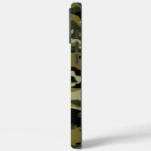 Dunkelgrüne Camouflage Case-Mate iPhone Hülle (Rückseite / Links)