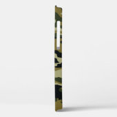 Dunkelgrüne Camouflage Case-Mate iPhone Hülle (Rückseite / Links)