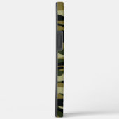 Dunkelgrüne Camouflage Case-Mate iPhone Hülle (Rückseite / Rechts)