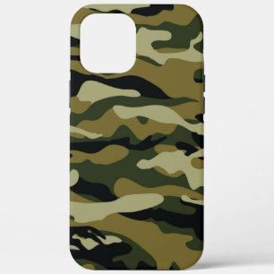 Dunkelgrüne Camouflage Case-Mate iPhone Hülle