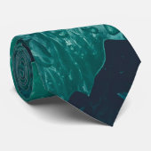 Dunkelgrüne Efeu Blätter Wasser fällt Krawatte (Gerollt)