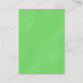 Dunkelgrüne Hochzeitsempfangskarten Begleitkarte (Rückseite)