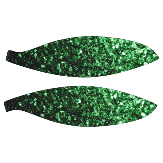 Dunkelgrüne Imitate Glitzer Glitzern Klingeln Basketball (Panele)