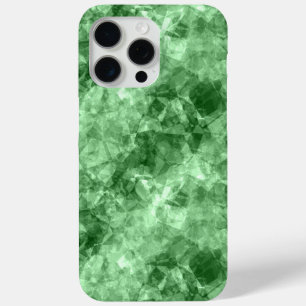 Dunkelgrüne Krummlinge iPhone 15 Pro Max Hülle