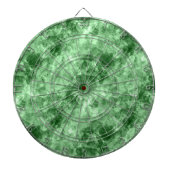 Dunkelgrüne Krummlinge Dartscheibe (vorne)