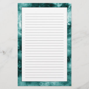 Dunkelgrüne Marmorbeschaffenheit Briefpapier