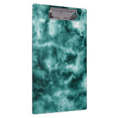 Dunkelgrüne Marmorbeschaffenheit Klemmbrett (Rechts)