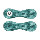 Dunkelgrüne Marmortextur Baseball (Paneele)