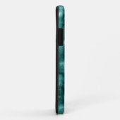 dunkelgrüne Marmortextur Case-Mate iPhone Hülle (Hinten/Rechts)