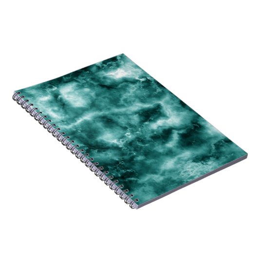 dunkelgrüne Marmortextur Notizblock (Rechte Seite)