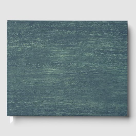 Dunkelgrüne Mauer Gästebuch (Vorderseite)