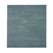 Dunkelgrüne Mauer Notizblock (Vorderseite)