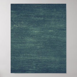 Dunkelgrüne Mauer Poster