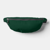 Dunkelgrüne Solid-Farbe Bauchtasche (Ablage )