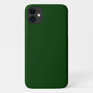 Dunkelgrüne Solid-Farbe Case-Mate iPhone Hülle