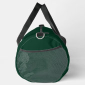 Dunkelgrüne Solid-Farbe Duffle Bag (Rechts)