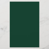 Dunkelgrüne Solid-Farbe Flyer (Hinten)