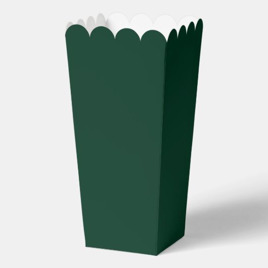 Dunkelgrüne Solid-Farbe Geschenkschachtel (Vorderseite)