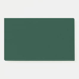 Dunkelgrüne Solid-Farbe Post-it Klebezettel