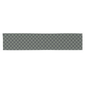 Dunkelgrüne Tafel Kurzer Tischläufer (Horizontal)