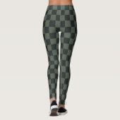 Dunkelgrüne Tafel Leggings (Rückseite)