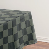 Dunkelgrüne Tafel Tischdecke (Beispiel)