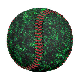 Dunkelgrüne Textur, zerstört oder korrodiert Baseball