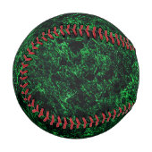 Dunkelgrüne Textur, zerstört oder korrodiert Baseball (Vorderseite Links)