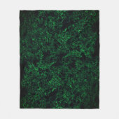 Dunkelgrüne Textur, zerstört oder korrodiert Fleecedecke (Vorderseite)