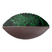 Dunkelgrüne Textur, zerstört oder korrodiert Football (Gedreht 90)