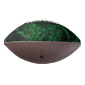 Dunkelgrüne Textur, zerstört oder korrodiert Football (Gedreht 270)