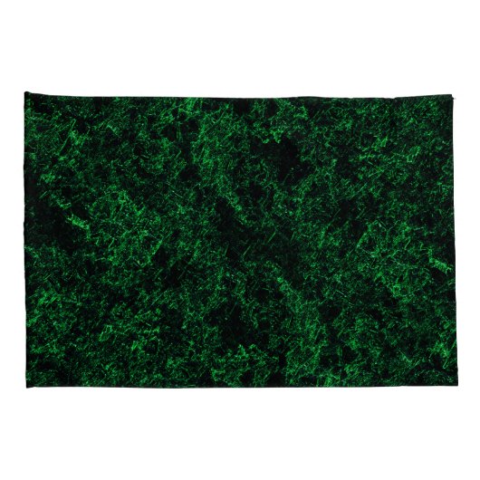 Dunkelgrüne Textur, zerstört oder korrodiert Kissenbezug (Rückseite-Rechts)