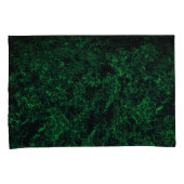 Dunkelgrüne Textur, zerstört oder korrodiert Kissenbezug (Vorderseite-Rechts)