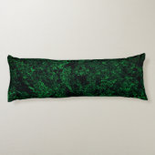 Dunkelgrüne Textur, zerstört oder korrodiert Seitenschläferkissen (Rückseite)