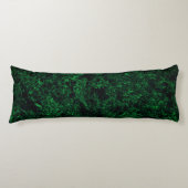 Dunkelgrüne Textur, zerstört oder korrodiert Seitenschläferkissen (Vorderseite)