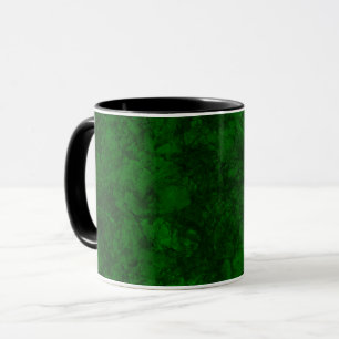 Dunkelgrüne texturierte Textur Wildleder Marmor Gr Tasse