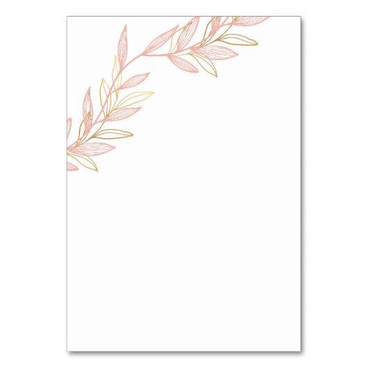 Dunkelgrüne Tischnummer (Rückseite)