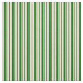 Dunkelgrüne und Bisque farbige Linien Stoff (Muster)