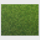 Dunkelgrüner dunkler Hintergrund Geschenkpapier (Flach)