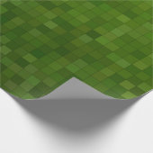 Dunkelgrüner dunkler Hintergrund Geschenkpapier (Ecke)