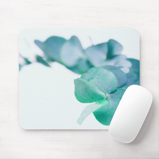 Dunkelgrüner Eukalyptus Mousepad (Mit Mouse)