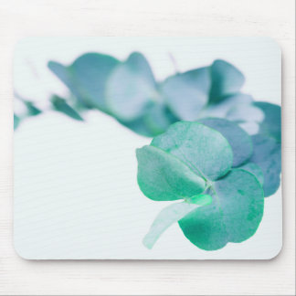 Dunkelgrüner Eukalyptus Mousepad