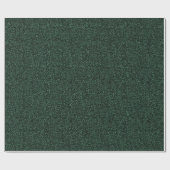 Dunkelgrüner Imitat-Glitter Geschenkpapier (Flach)