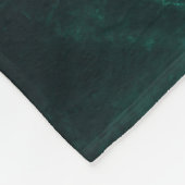 Dunkelgrüner Marmor, nahtlose Textur. Fleecedecke (Ecke)