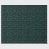 Dunkelgrüner Marmor, nahtlose Textur. Geschenkpapier (Flach)