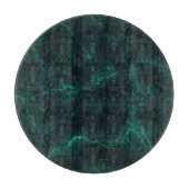 Dunkelgrüner Marmor, nahtlose Textur. Schneidebrett (Vorderseite)